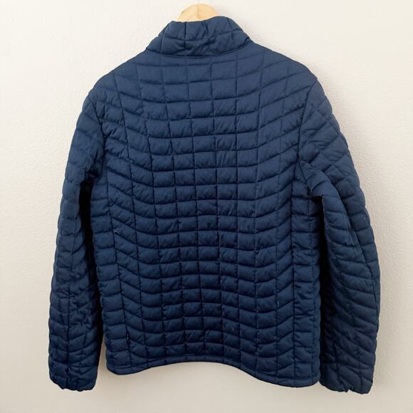 BEN SHERMAN | Navy Blue Quilted Puffer Full Zip Men's Soft Warm | Size Medium - Picture 7 of 9